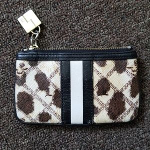 L.A.M.B Leapord coin purse